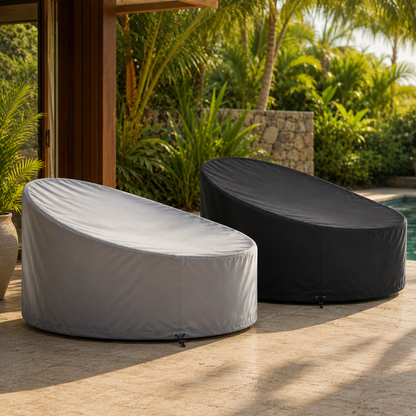 Capa Oxford 210D para Chaise Redonda — Sob Medida