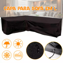 Capa Impermeável para Sofá em L Personalizada